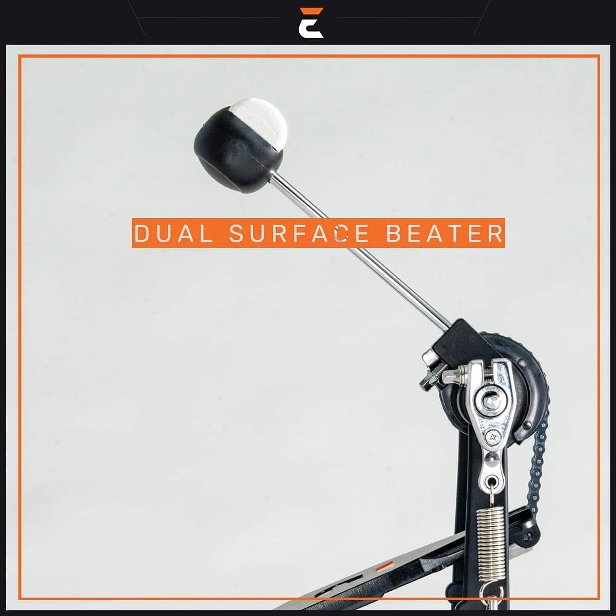 Pedal Premium de Bombo simple, Diseño de Hardware Edge - Imagen 6