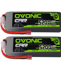 Batería de Lipo OVONIC 3S 11.1V 100C 5200mAh Paquete de