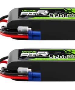 Batería de Lipo OVONIC 5200mAh 50C 22.2V 6S con Conector