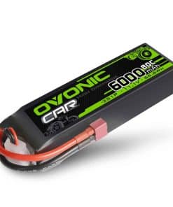 Batería de 11.1V Lipo OVONIC 3S 80C 6000mAh con Carcasa