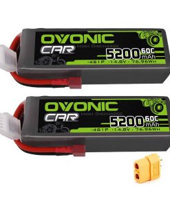 Batería de Lipo 4S OVONIC 14.8V 60C 5200mAh con Conector