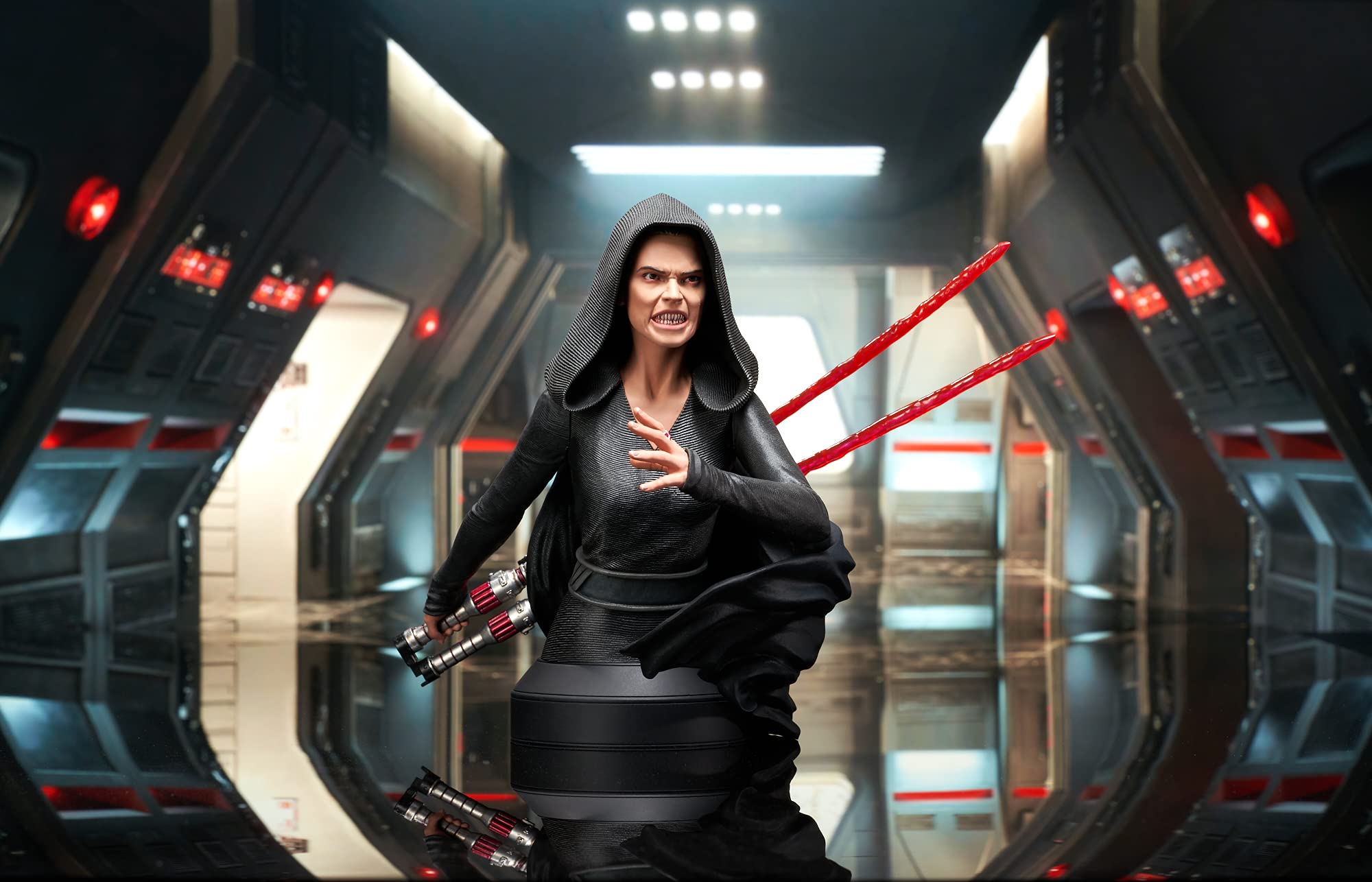 Busto a escala 1:6 de Rey Oscuro de Star Wars: El Ascenso - Imagen 3