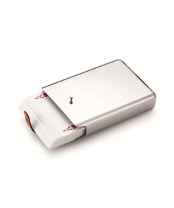 Estuche de naipes de acero inoxidable Georg Jensen Sky