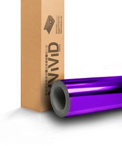Vinilo para Coche en Cromo Púrpura VViViD (10ft x 5ft)