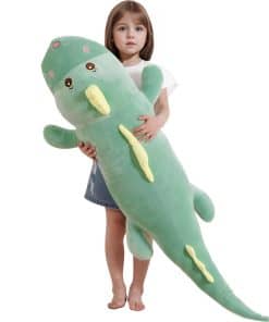 Peluche de dinosaurio gigante de 40 pulgadas, almohada