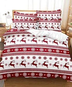 Juego de Funda nórdica Uthem Navideña King Conjunto de Ropa