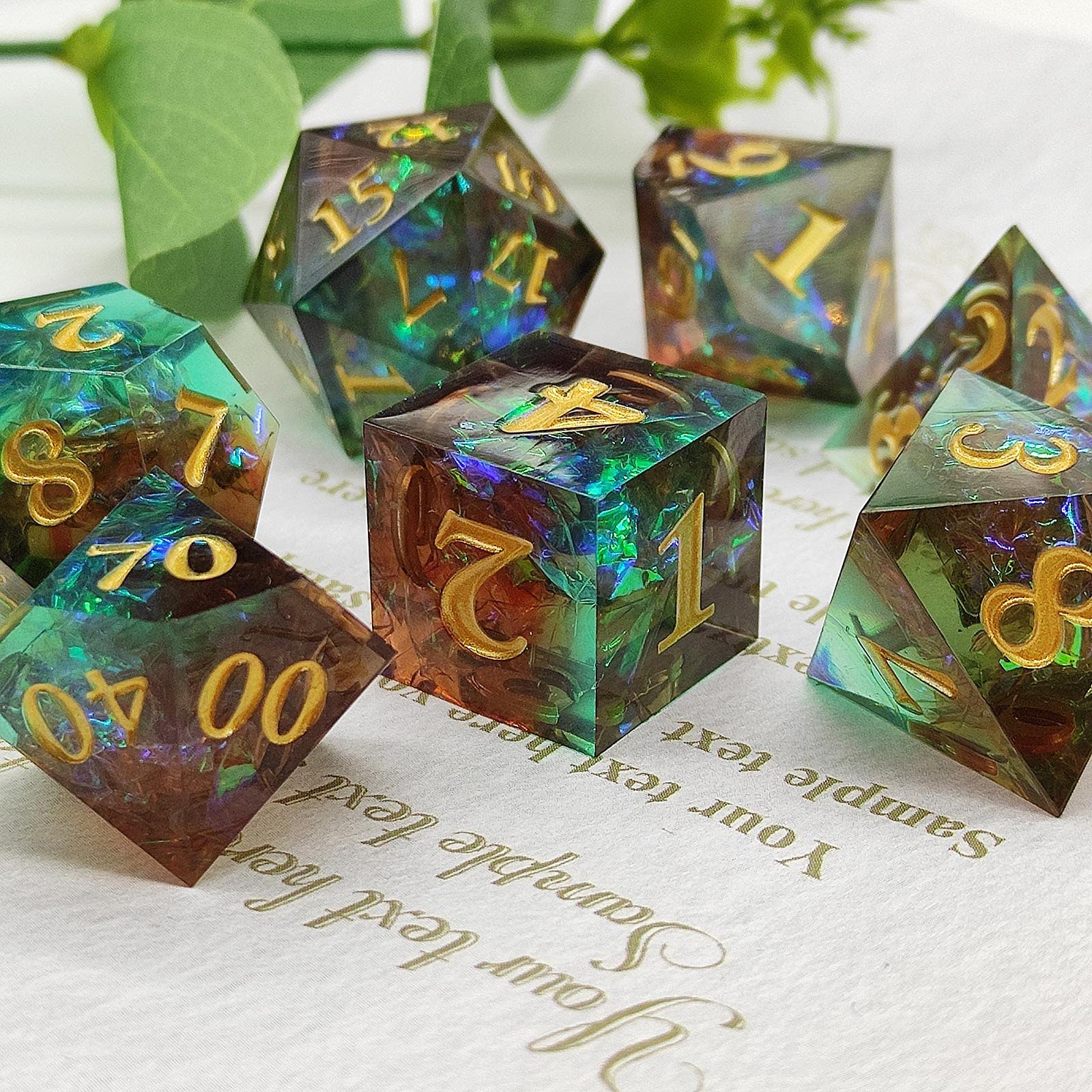 Conjunto de dados D&D DND Regalo de Dungeons and Dragons - Imagen 5