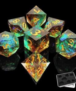 Conjunto de dados D&D DND Regalo de Dungeons and Dragons