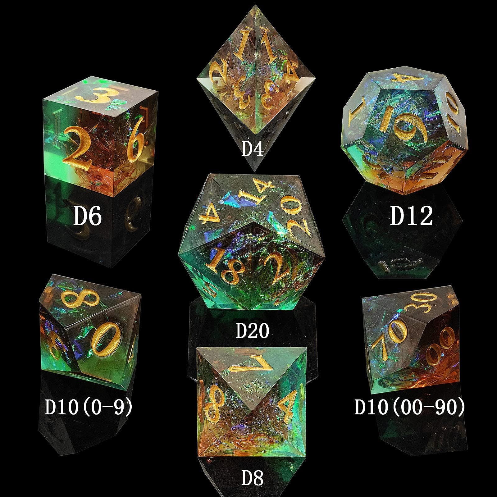 Conjunto de dados D&D DND Regalo de Dungeons and Dragons - Imagen 3