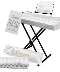 Clairevoire Cubierta Impermeable para Teclado de Piano para