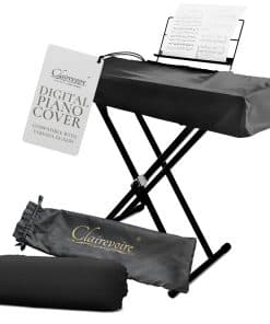 Clairevoire Cubierta Impermeable de Teclado de Piano para