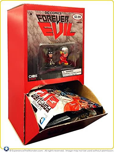 DC Comics FOREVER EVIL Caja de Refuerzo Chibis