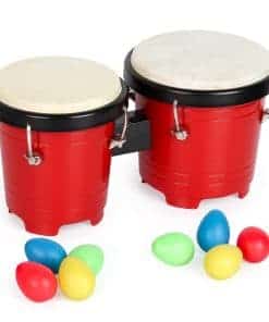 Bongo MUSCELL para Niños, Tambores Bongos de 5" y 6" de