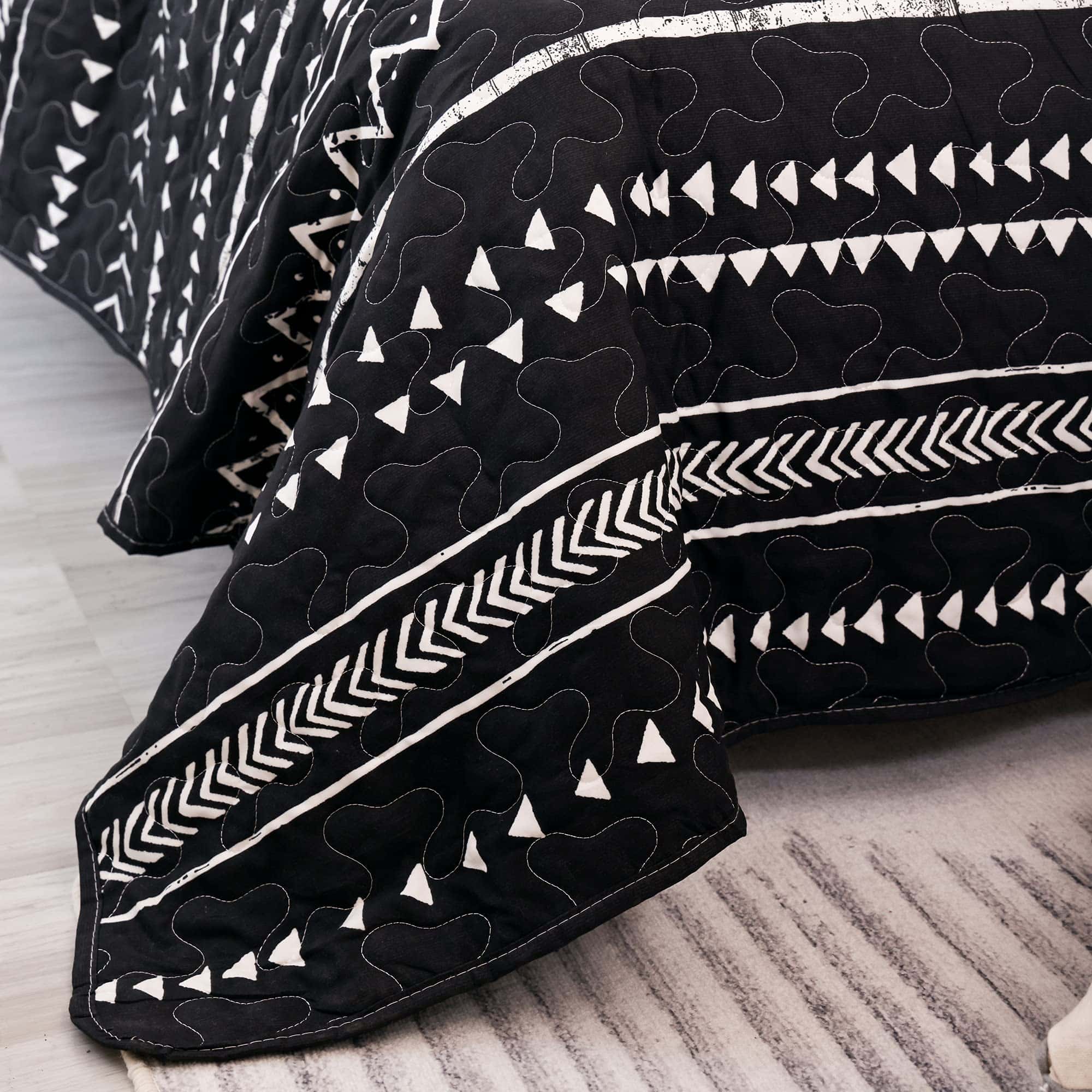 Colcha Boho Queen JANZAA Colcha de Cama Queen Size Ropa de - Imagen 9