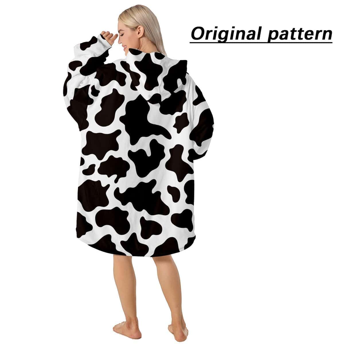 Manta con Capucha Darrenvan para Adultos y Niños Navideños - Imagen 5