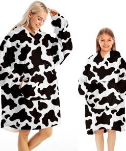 Manta con Capucha Darrenvan para Adultos y Niños Navideños