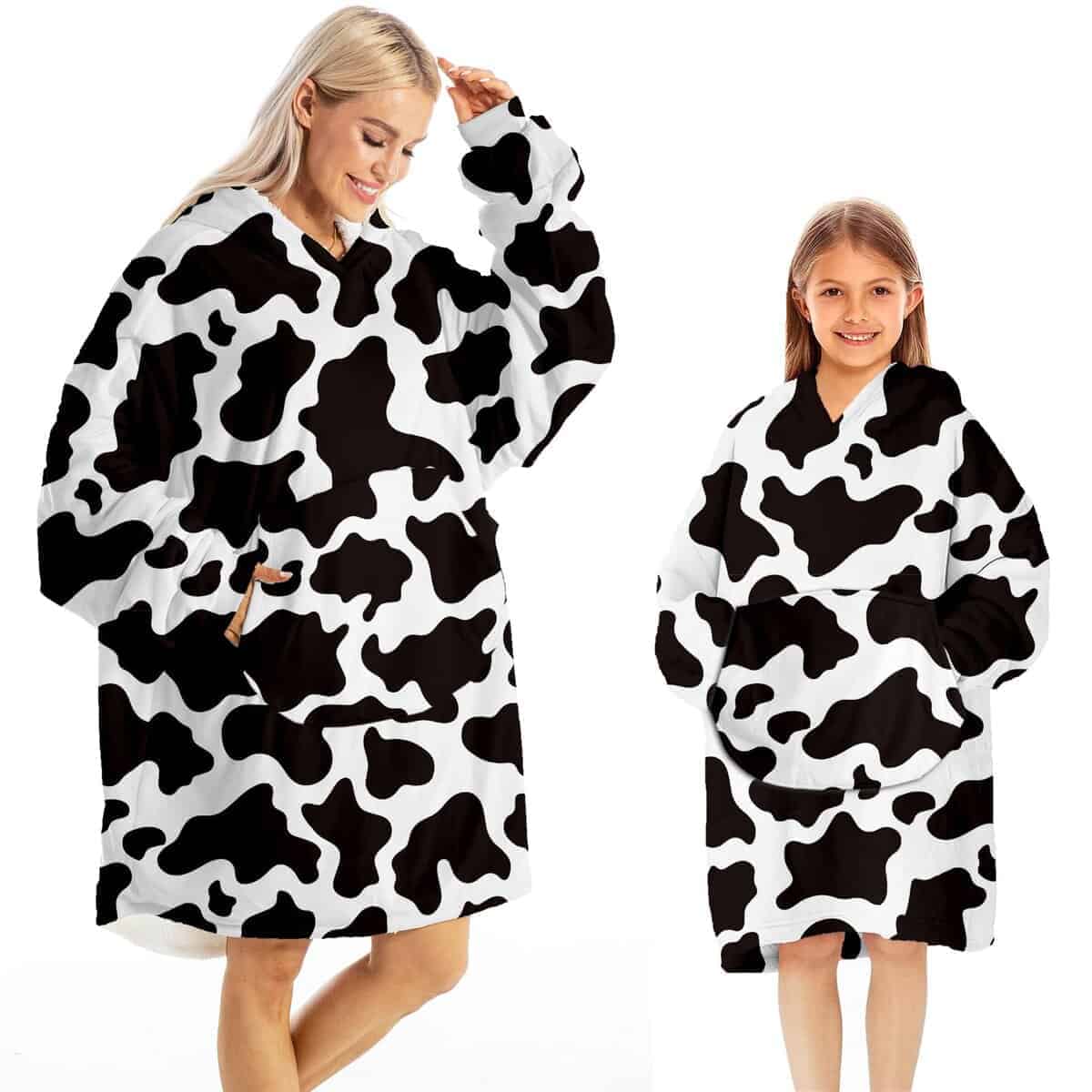 Manta con Capucha Darrenvan para Adultos y Niños Navideños