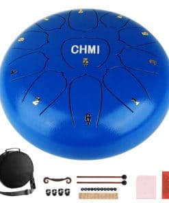 Steel Tongue Drum, 11 Notes 10 pulgadas Instrumento de