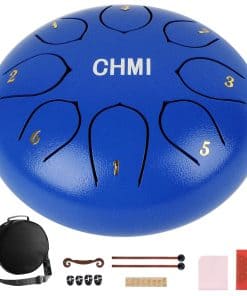 Steel Tongue Drum, CHMI 8 Notas 6 pulgadas Instrumento de