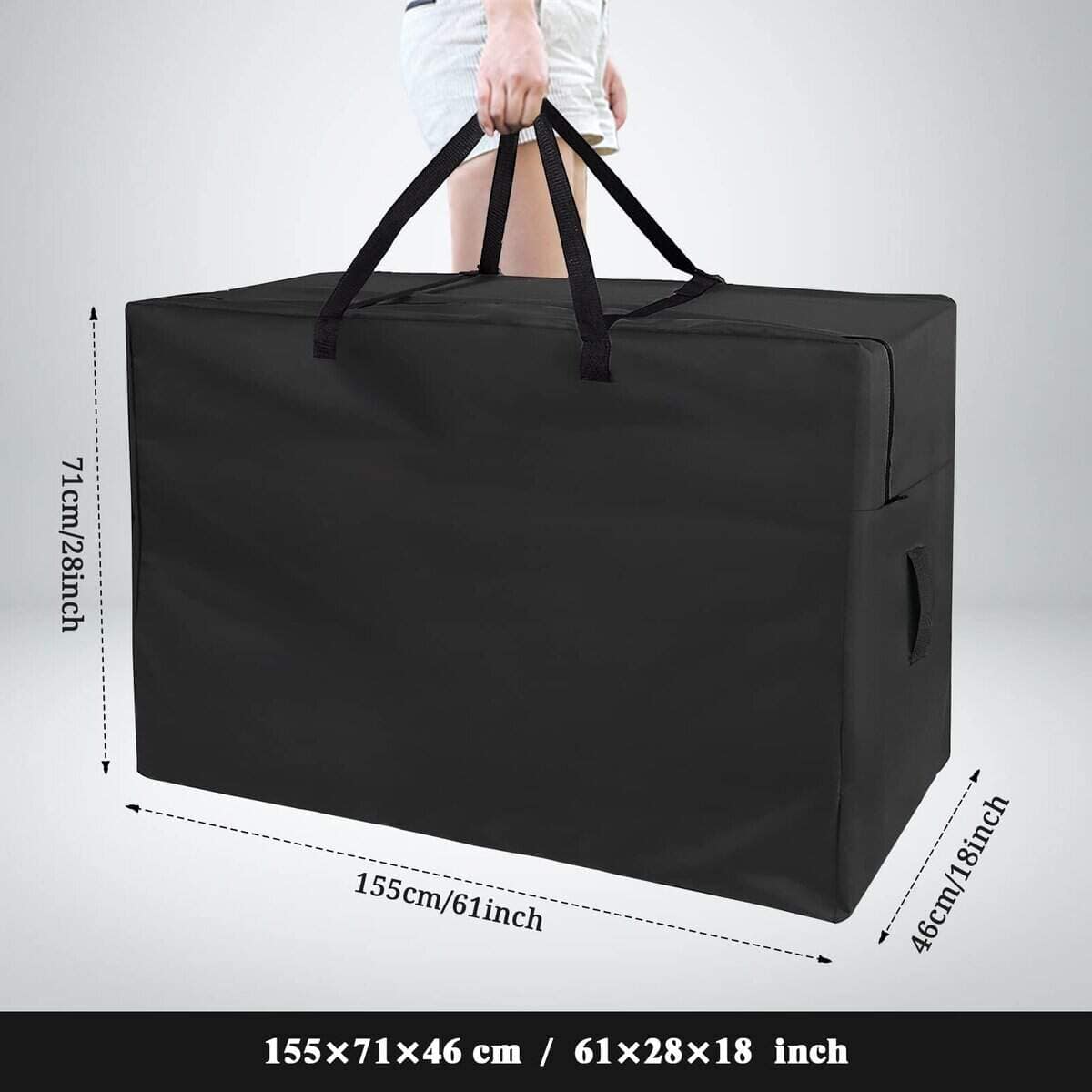 Bolsa de Almacenamiento para Colchón Plegable Andacar, - Imagen 4