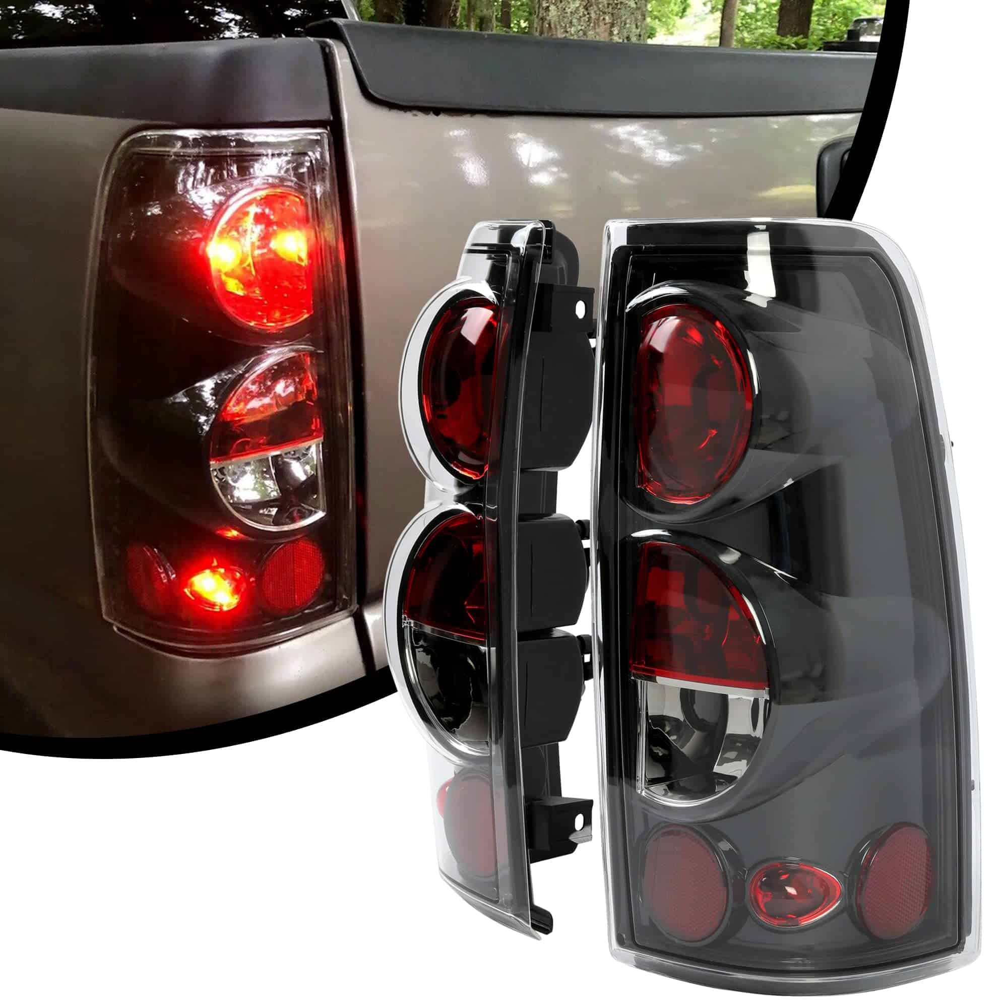 Par de Luces Traseras HECASA Compatible con Chevy Silverado - Imagen 6