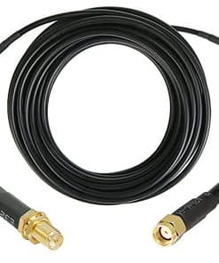 Cable de Extensión WIZACE de 36 pies RP-SMA Macho a RP-SMA