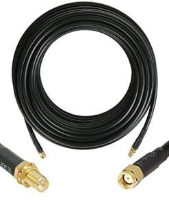Cable de Extensión WIZACE de 50 pies RP-SMA Macho a RP-SMA