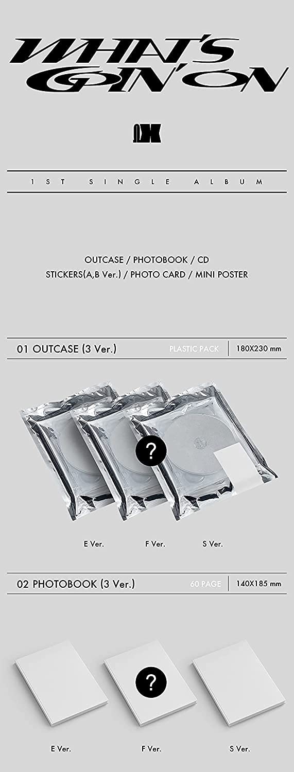 Kakao Omega X -What’s Goin’ON (1st Single Album) [E+F+S - Imagen 3