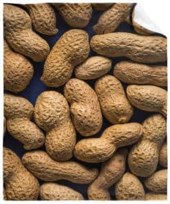 Manta de Cacahuate Divertida para Sofá, Sillas, Cama, Buen