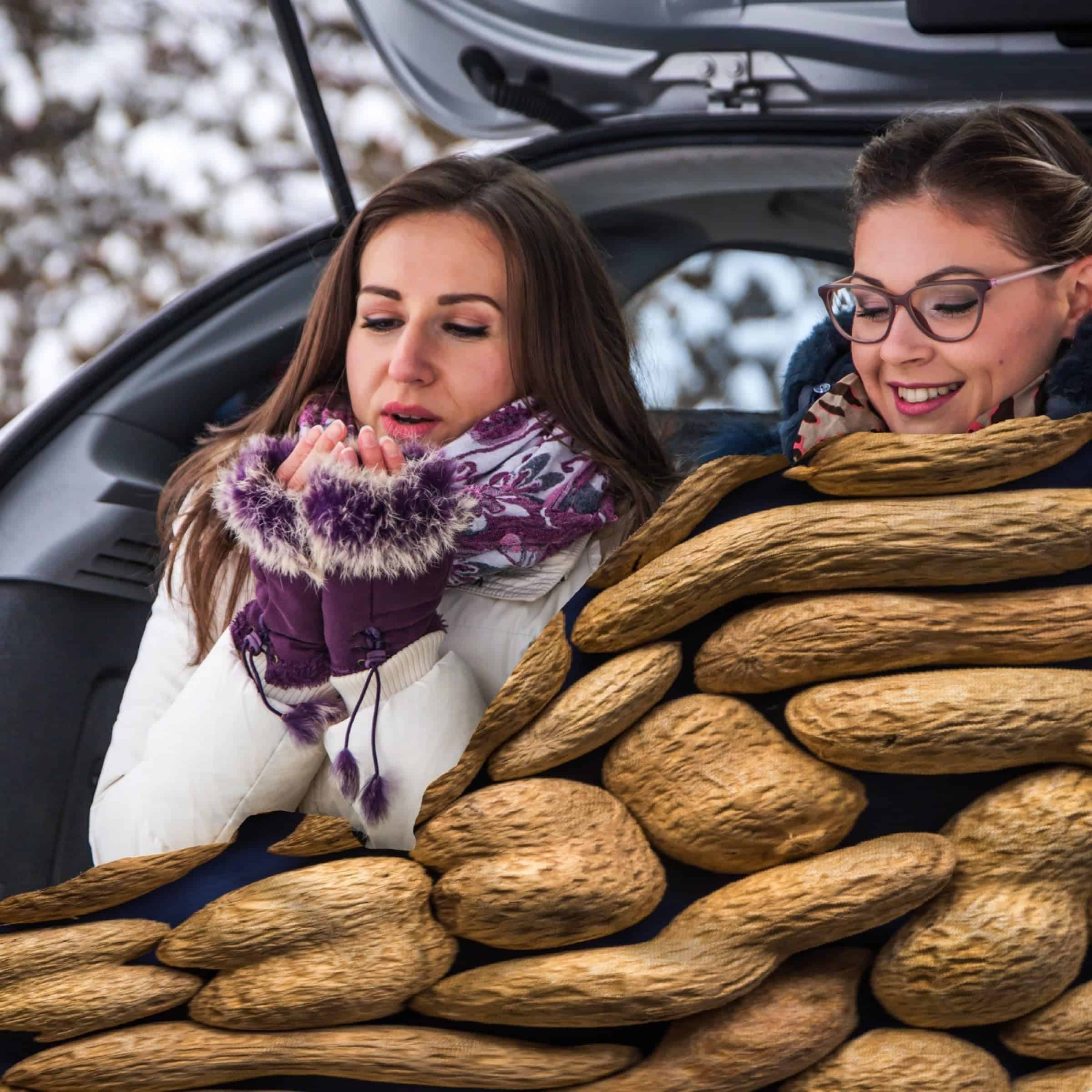 Manta de Cacahuate Divertida para Sofá, Sillas, Cama, Buen - Imagen 9