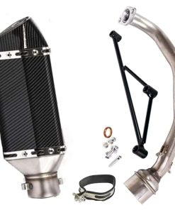 Silenciador Anngo para motor GY6 de scooter moped ATV de