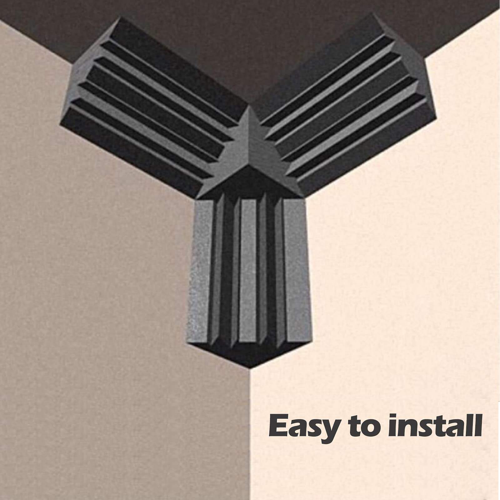 Trampa de Bajos 7.8 x 7.8 x 7.8 Pulgadas, Esquina de Espuma - Imagen 5