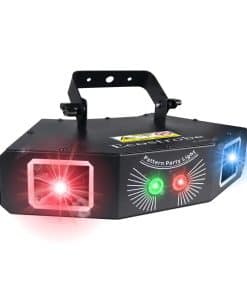 Luces de Fiesta con Patrón de Cuatro Haces, Luces de