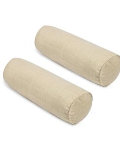 Almohada Cervical Redonda FINEASY Soporte Cilíndrico para