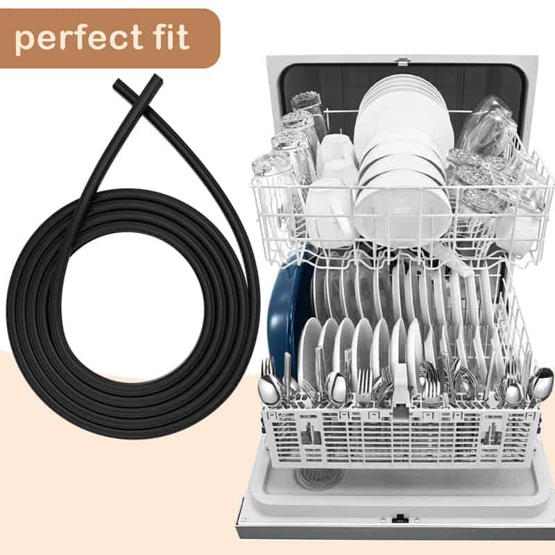 Wllead 902894 Sello de Puerta para Lavavajillas, Para - Imagen 6