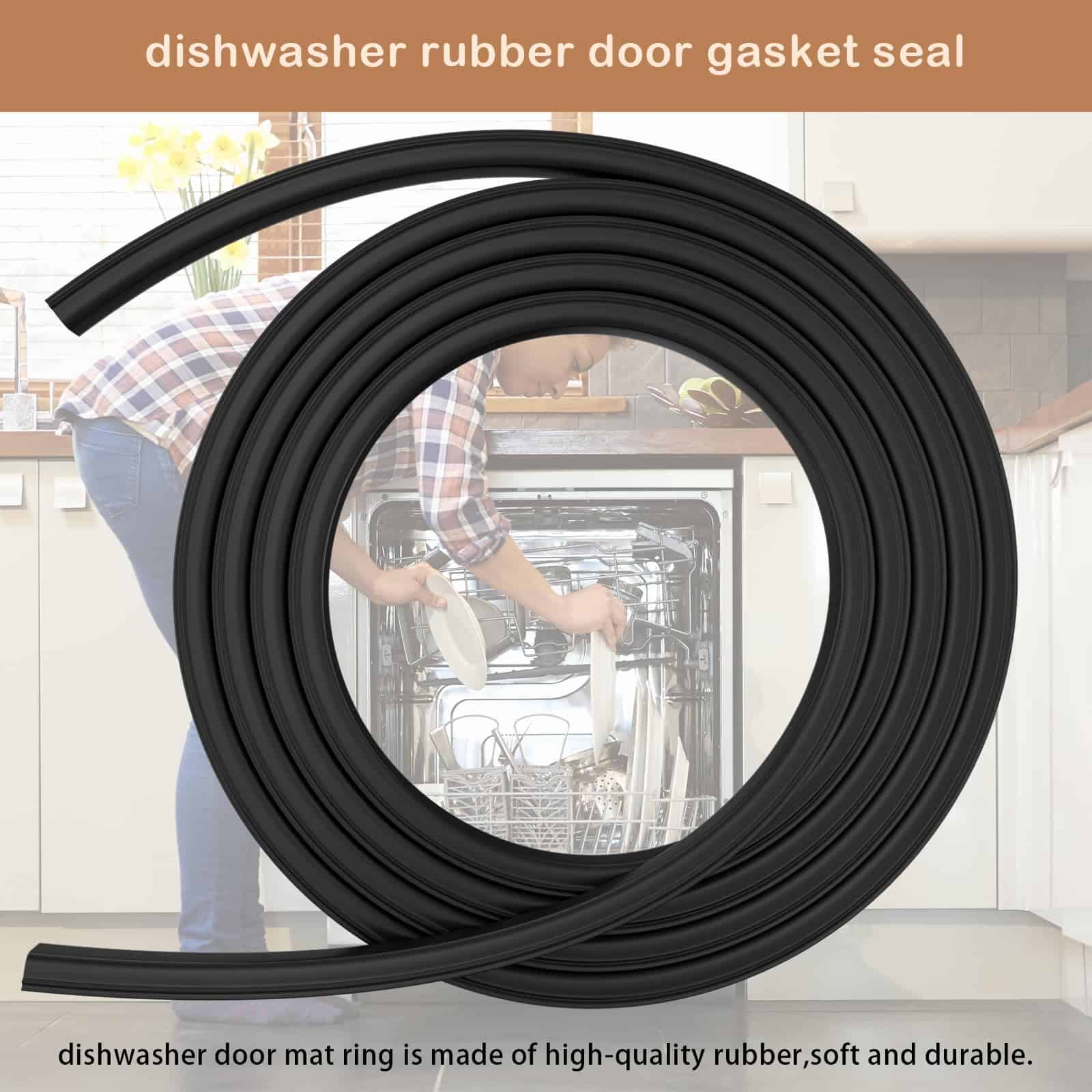 Wllead 902894 Sello de Puerta para Lavavajillas, Para - Imagen 3