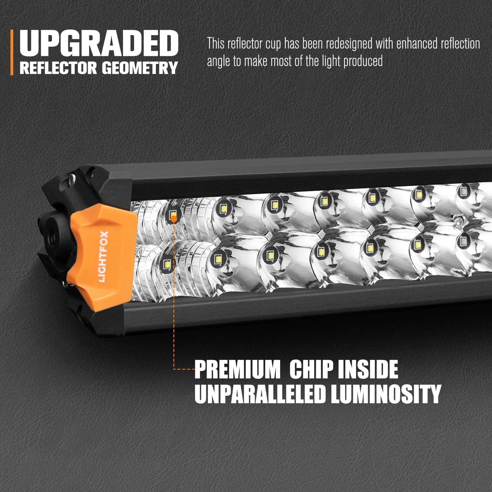 Barra de luz LED LIGHTFOX de 12 pulgadas con conector DT - - Imagen 4