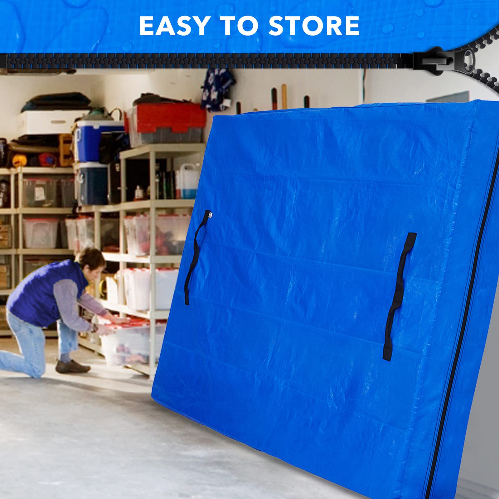 Bolsa de colchón AlexHome para mudanzas y almacenamiento, - Imagen 6