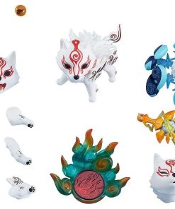 Figura de acción Nendoroid Max Factory Okami: Shiranui DX,