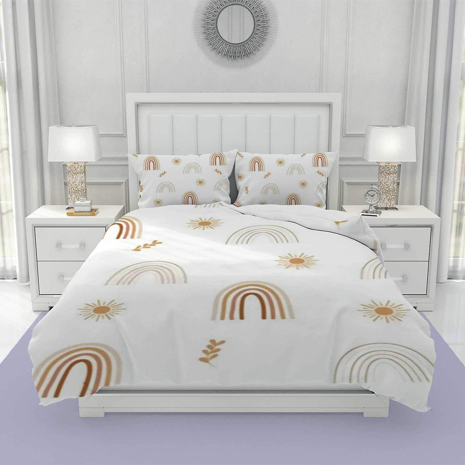 Juego de Cubierta de Cama en Tela de Poliéster CHIGUA de 3