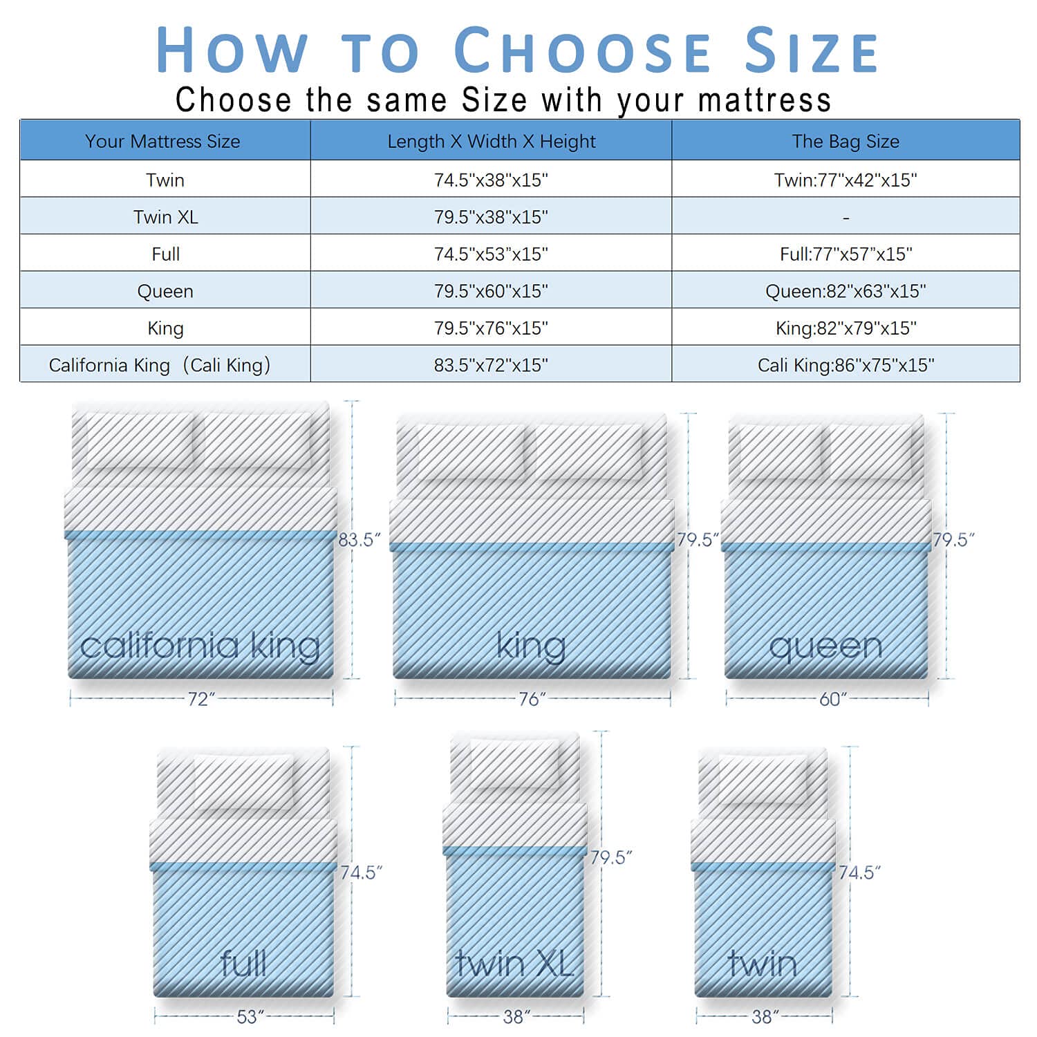 Bolsa de colchón AlexHome para mudanzas y almacenamiento, - Imagen 4