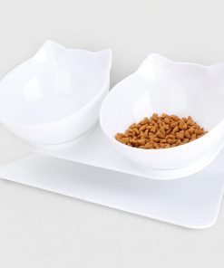 Tazón para Gatos Ortopédico Antivómito con Inclinación de