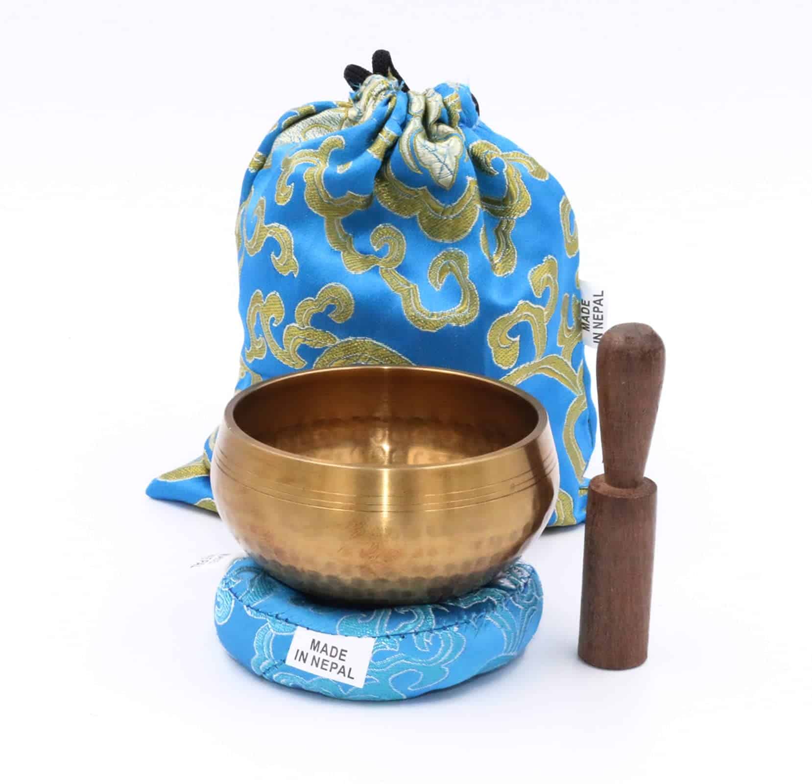 Cuenco Tibetano Martillado a Mano SANSKAR NEPAL - Diámetro