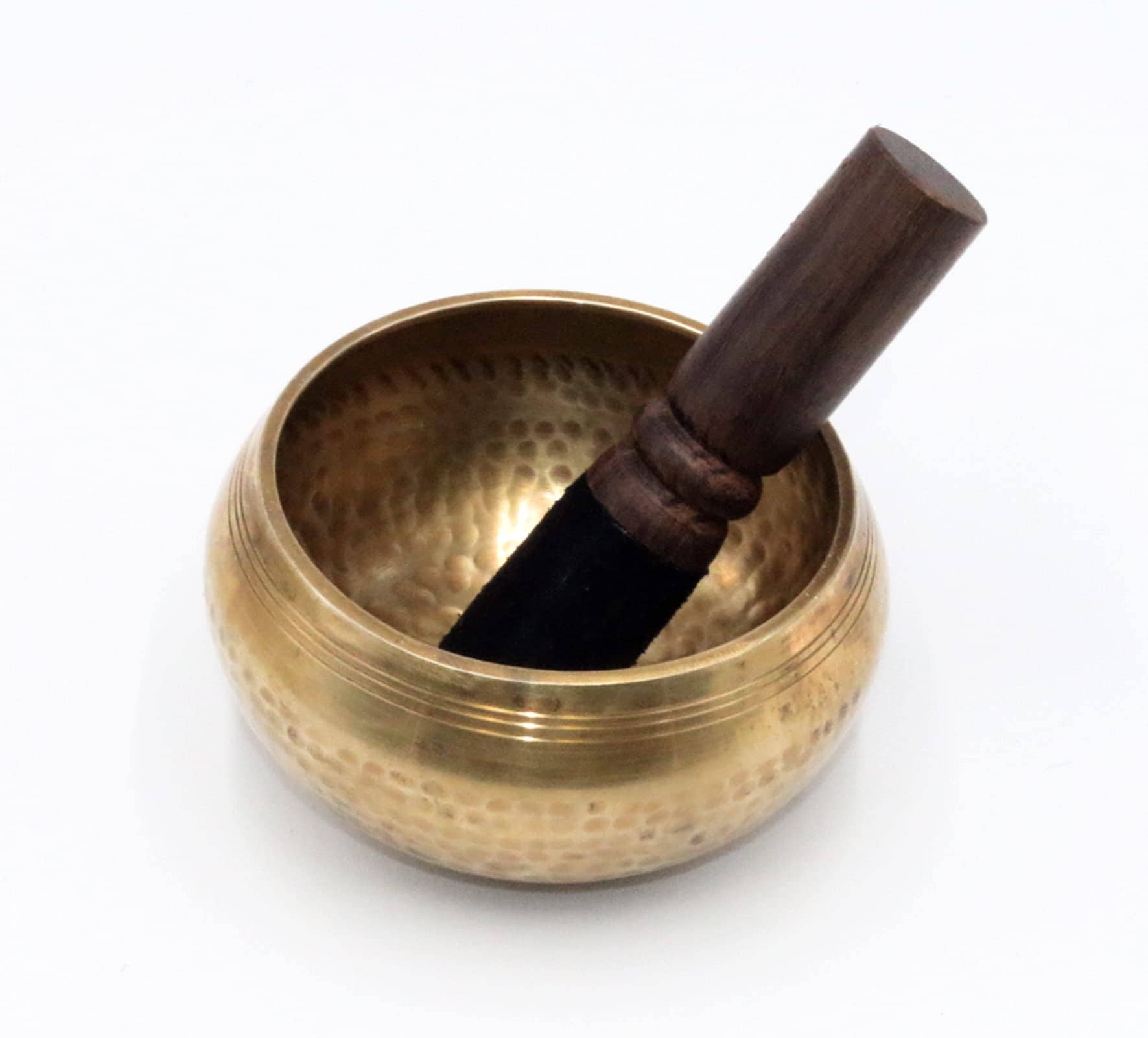 Tazón Cantor Tibetano Martillado a Mano SANSKAR NEPAL - 4 - Imagen 7