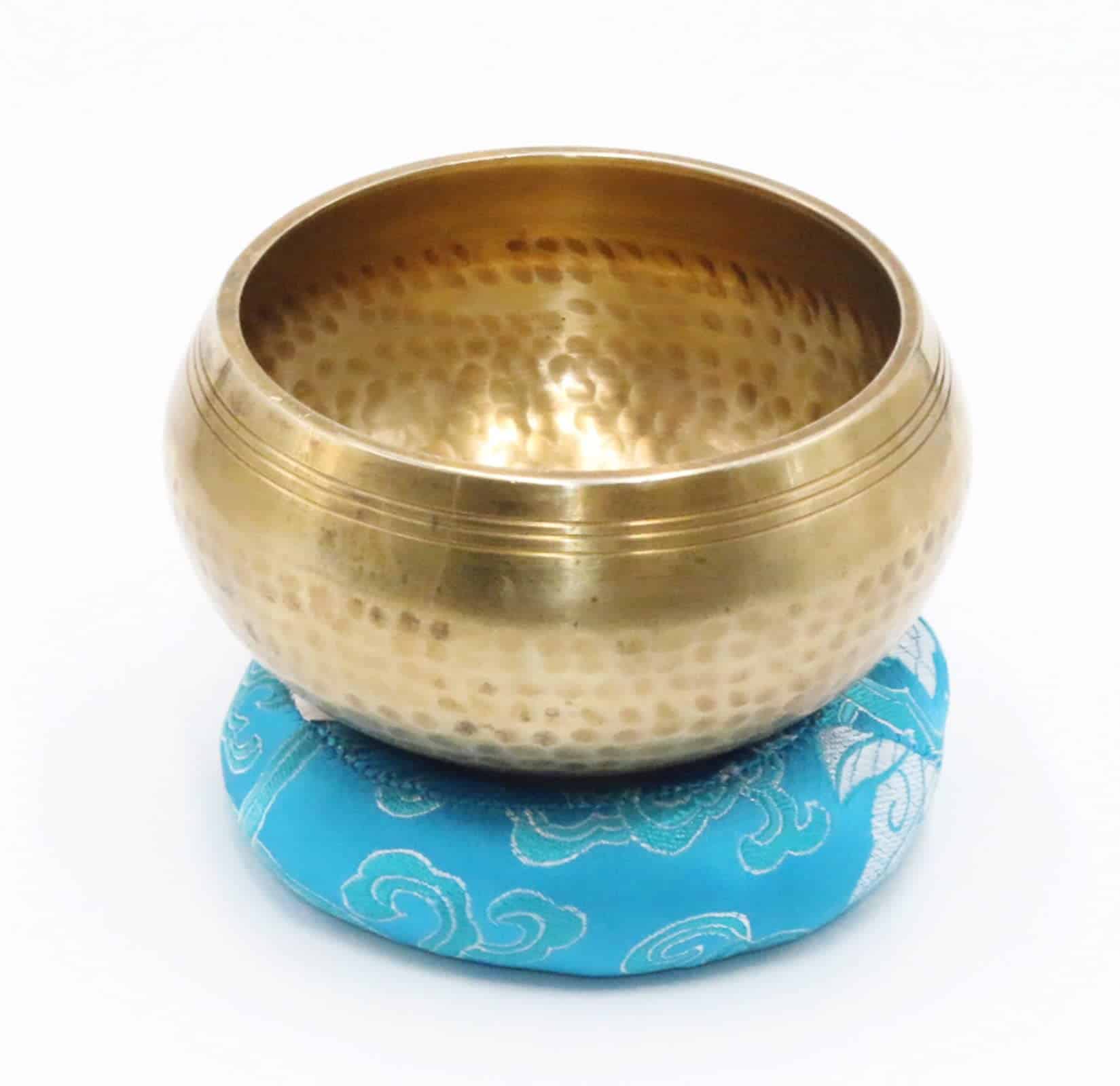 Tazón Cantor Tibetano Martillado a Mano SANSKAR NEPAL - 4 - Imagen 3