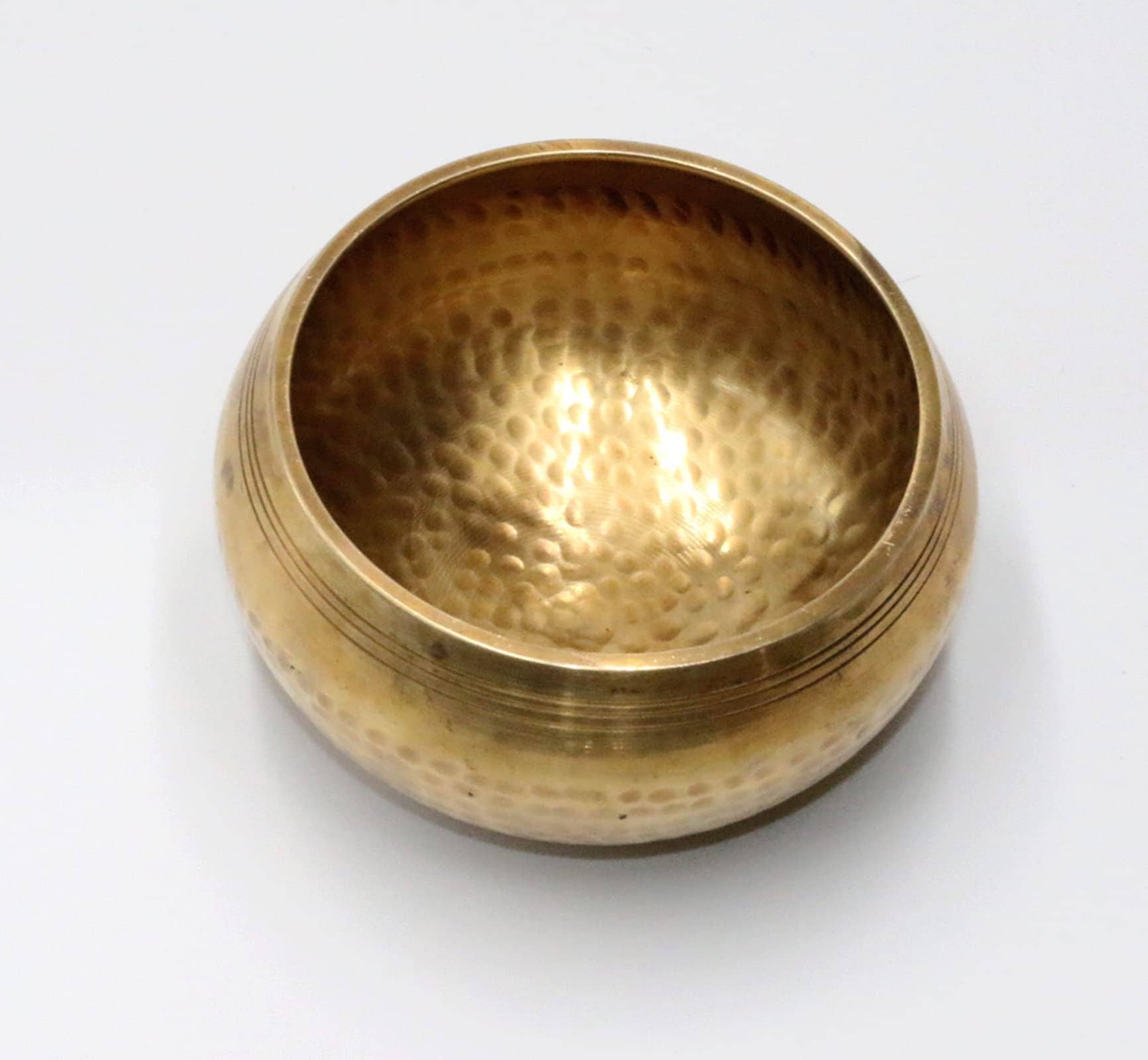 Tazón Cantor Tibetano Martillado a Mano SANSKAR NEPAL - 4 - Imagen 5