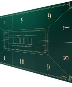Tapete de Póker Texas Hold'em de 94 x 47 pulgadas | Tapete