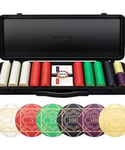 Set de fichas de póker de cerámica SLOWPLAY - cada una