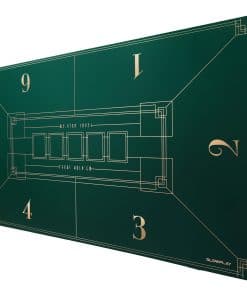 Tapete de Poker Texas Hold'em SLOWPLAY de 47 x 27 Pulgadas