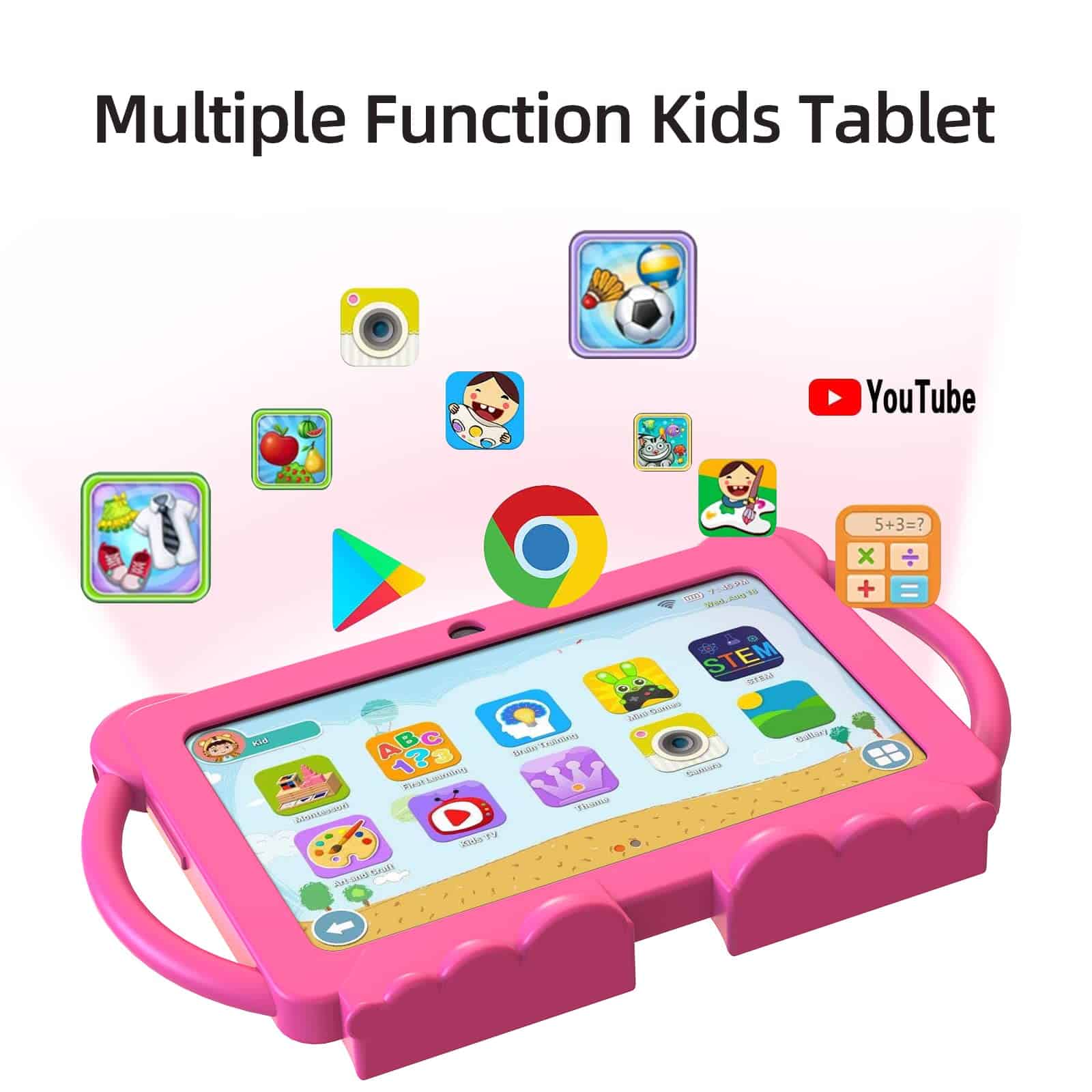 YOBANSE Tablet para Niños, Tablet de 7 Pulgadas para Niños - Imagen 5